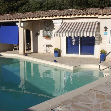 Ferienwohnung Les Jarres Bleues Grillon Exterior foto